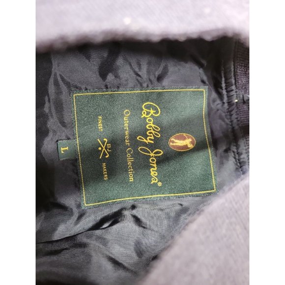 OAKMONT Golf Country Club Embroidered Men's LARGE Windbreaker Silk Bomber Jacket - Picture 5 of 10